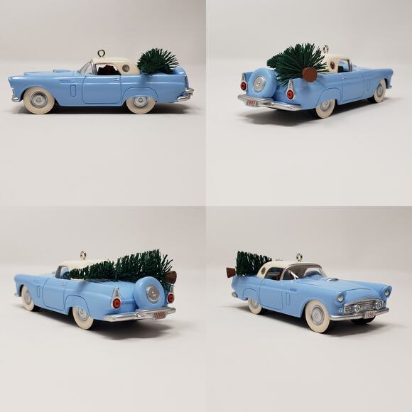 1993 Hallmark 1956 Ford Thunderbird #3 Classic American Cars Christmas Ornament - Picture 7 of 10